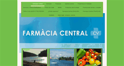 Desktop Screenshot of farmaciacentralcv.com